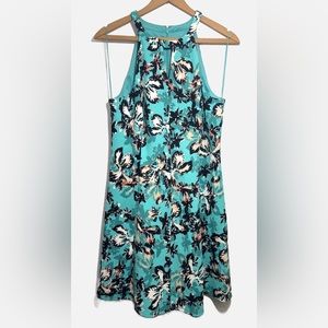 Wisp Kylar Textured Petite Dress Size 14P Teal